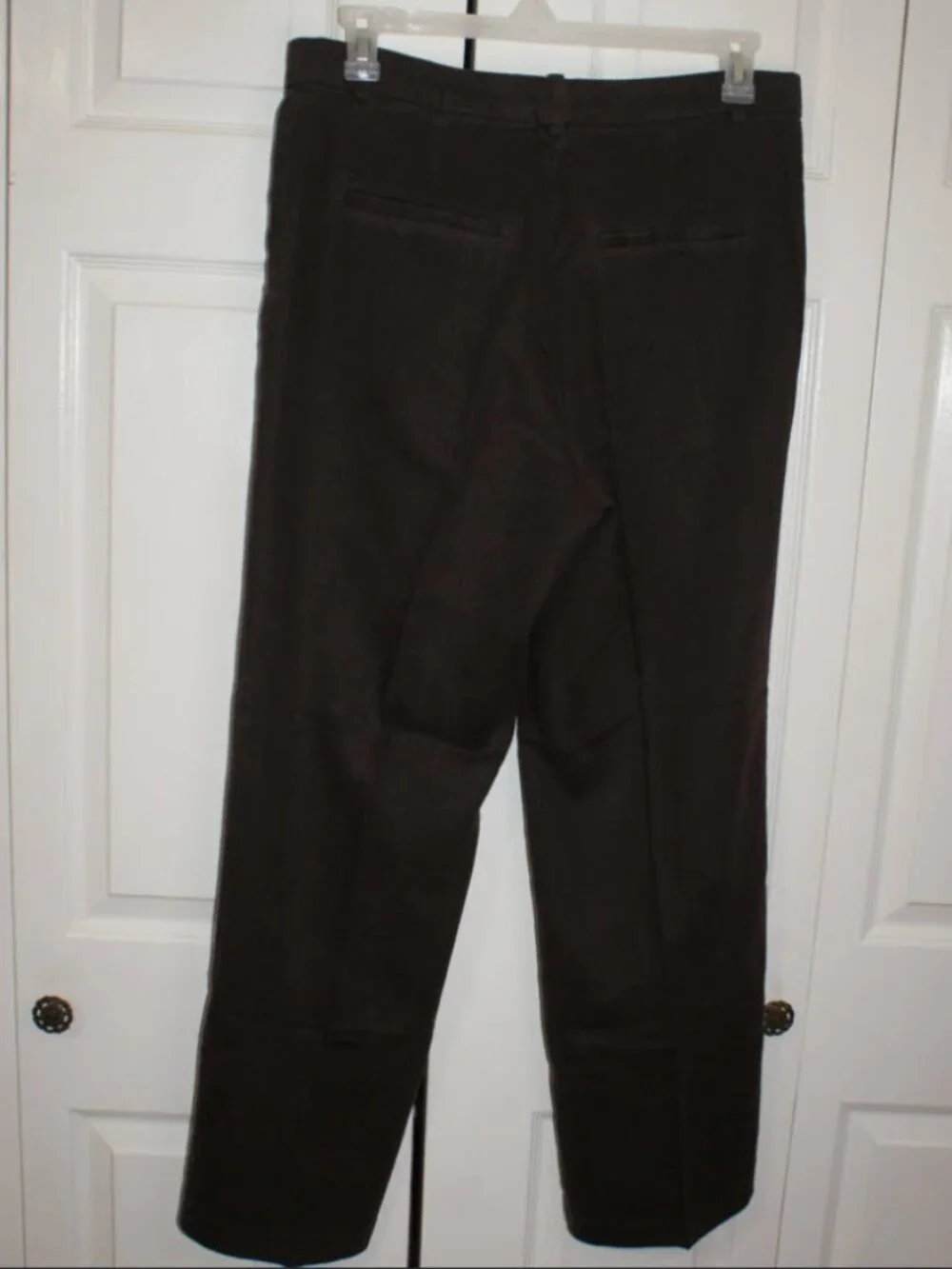 H&M Linen-Blend  Brown Pants - Size 12 - BRAND NEW